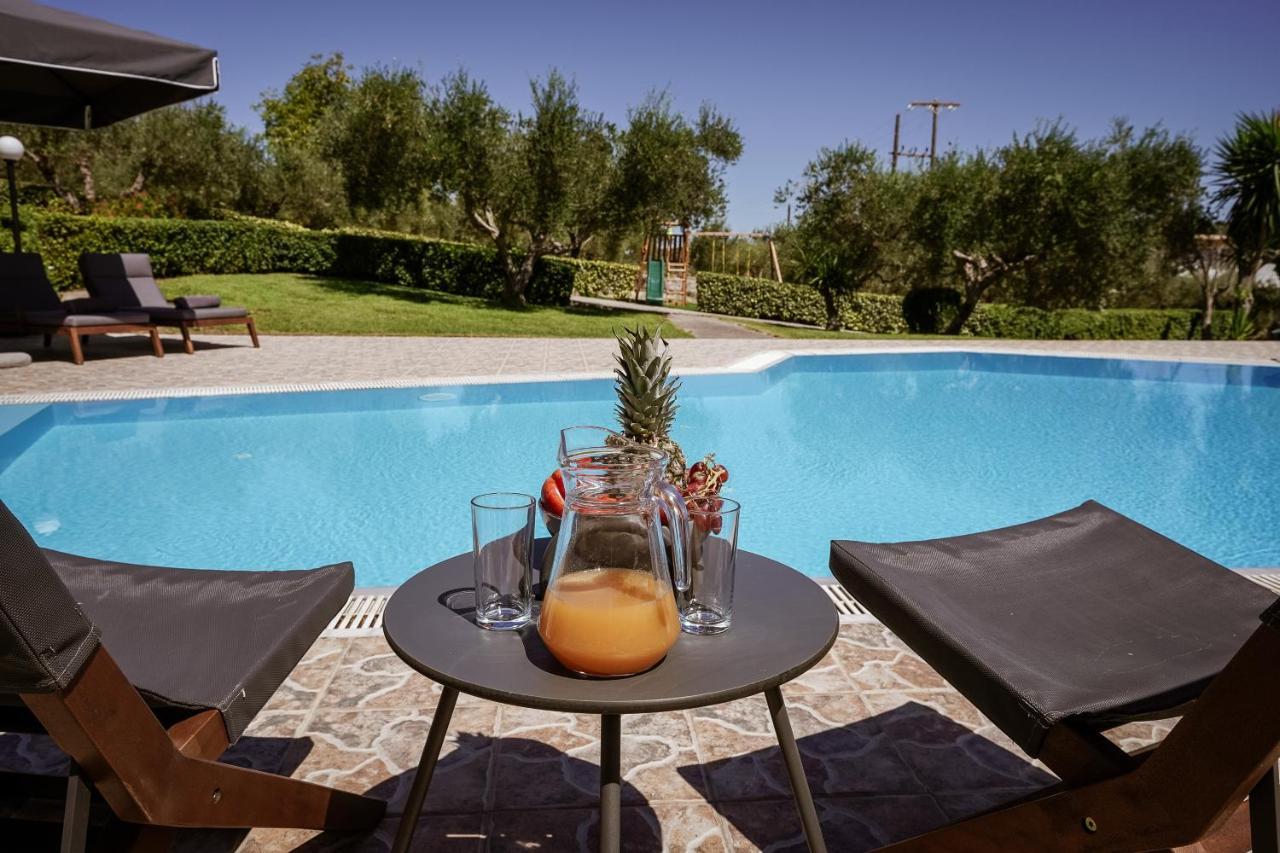Lefkothea Villas With Large Pool, Bbq & Playground Adelianos Kampos Extérieur photo