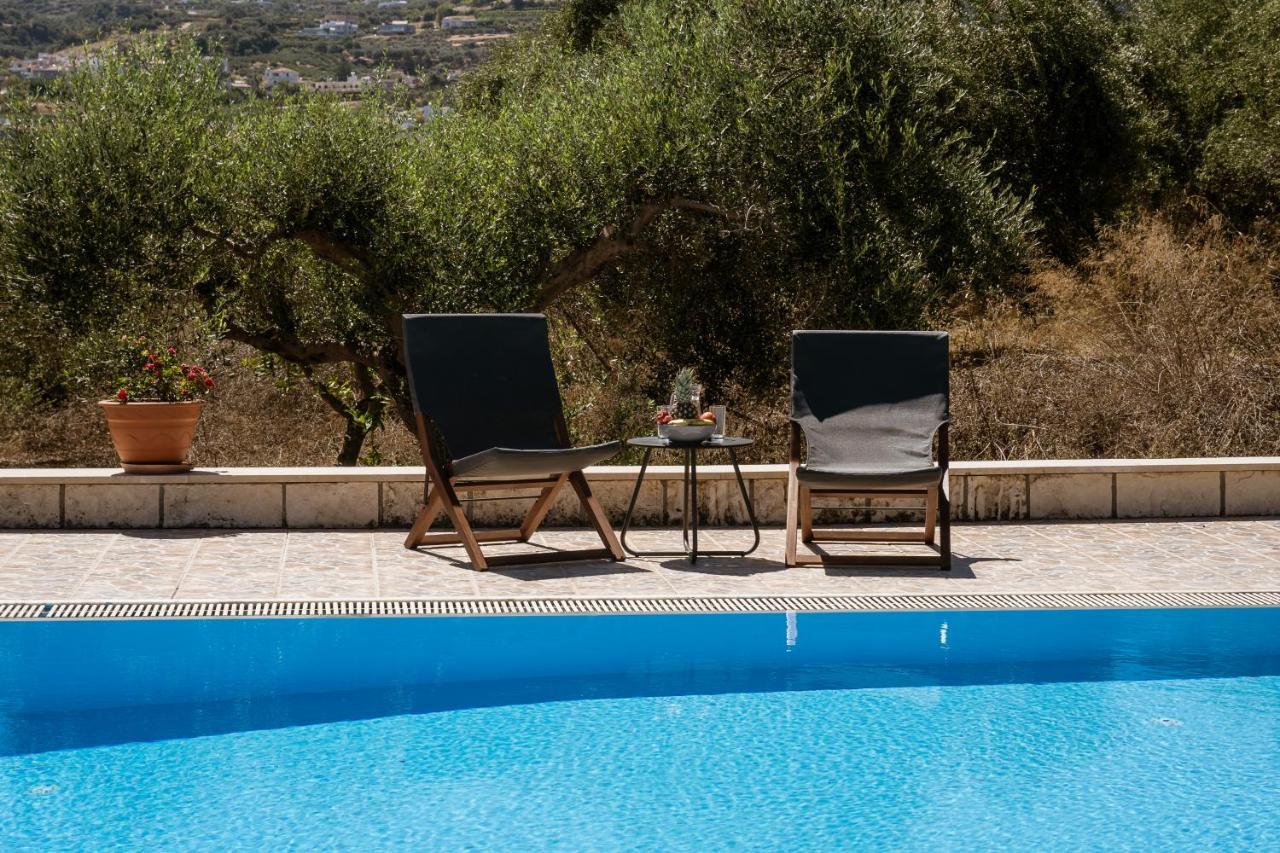 Lefkothea Villas With Large Pool, Bbq & Playground Adelianos Kampos Extérieur photo