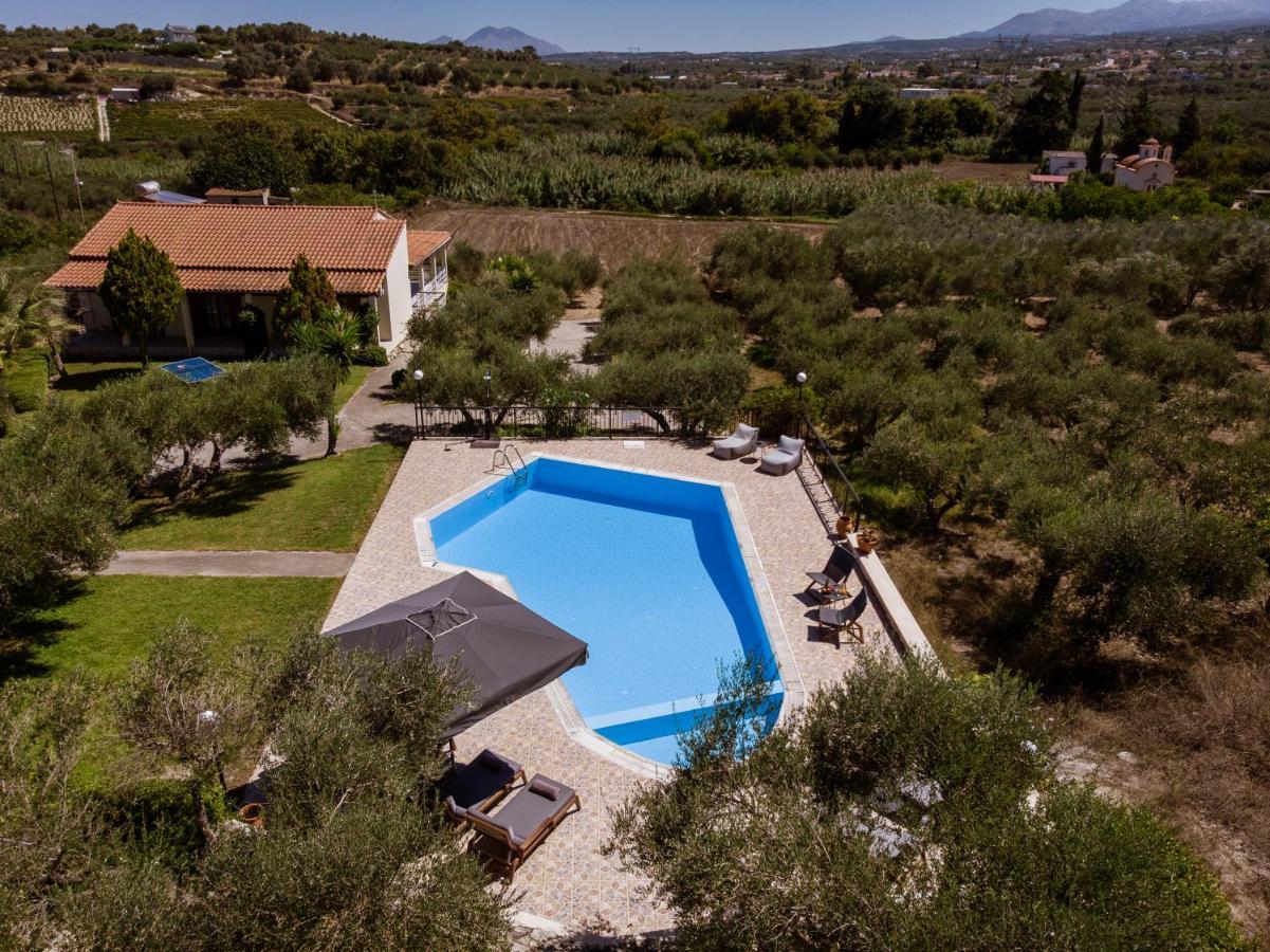 Lefkothea Villas With Large Pool, Bbq & Playground Adelianos Kampos Extérieur photo