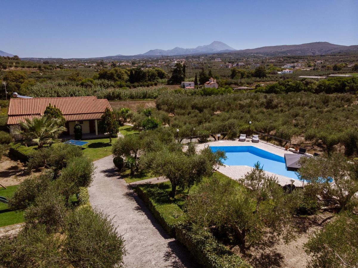 Lefkothea Villas With Large Pool, Bbq & Playground Adelianos Kampos Extérieur photo